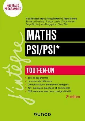 Maths Tout-en-un PSI/PSI* - 2e éd. -  Collectif - Dunod