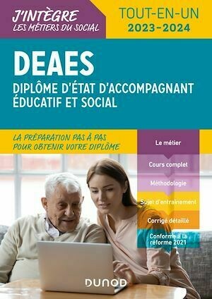 DEAES - Tout-en-Un 2023-2024 - Charlotte Rousseau, Daniela Levy - Dunod
