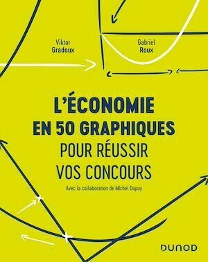 L'économie en 50 graphiques pour réussir vos concours - Michel Dupuy, Gabriel Roux, Viktor Gradoux - Dunod