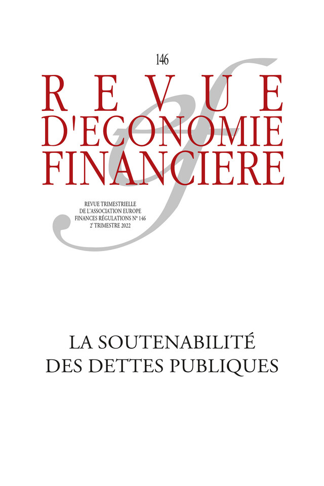 La soutenabilité des dettes publiques -  - Association d'économie financière