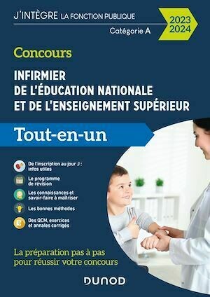 Concours Infirmier de l'éducation nationale et de l'enseignement supérieur - Corinne Pelletier, Frédéric Perrier, Julien Dangles - Dunod