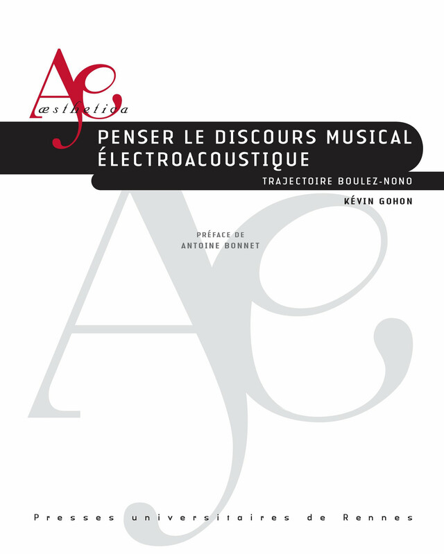 Penser le discours musical électroacoustique - Kevin Gohon - Presses universitaires de Rennes