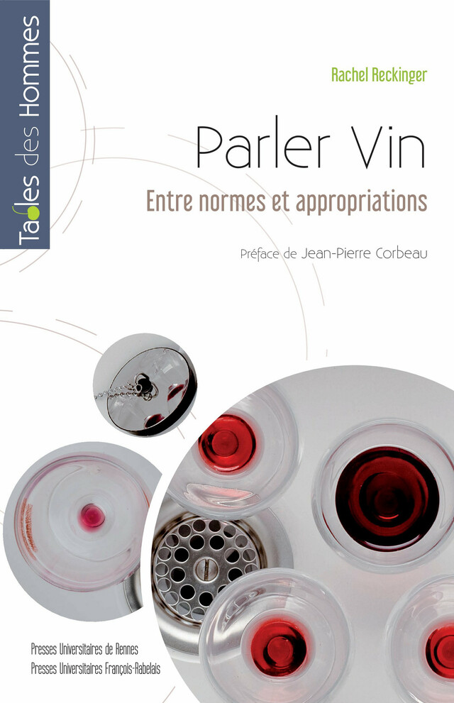 Parler vin - Rachel Reckinger - Presses universitaires François-Rabelais