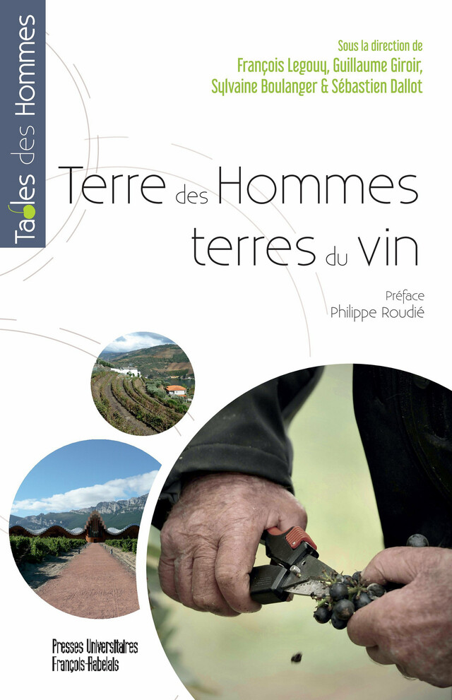 Terres des hommes, terres du vin -  - Presses universitaires François-Rabelais