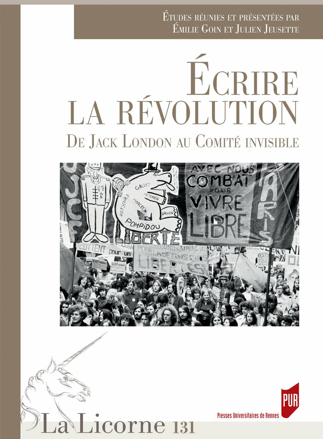 Écrire la révolution -  - Presses universitaires de Rennes