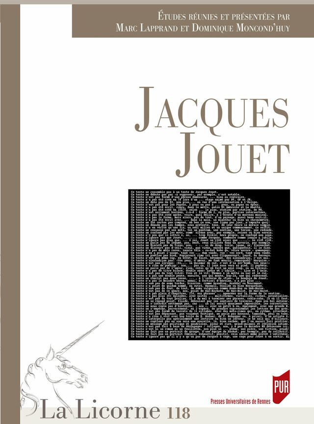 Jacques Jouet -  - Presses universitaires de Rennes