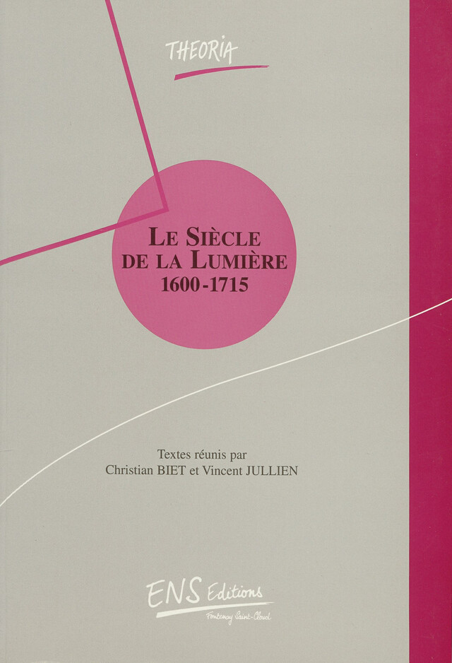 Le Siècle de la Lumière -  - ENS Éditions