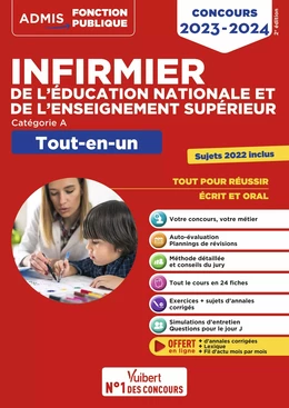 Concours Infirmier de l'Éducation nationale et de l'Enseignement supérieur - Concours 2023-2024