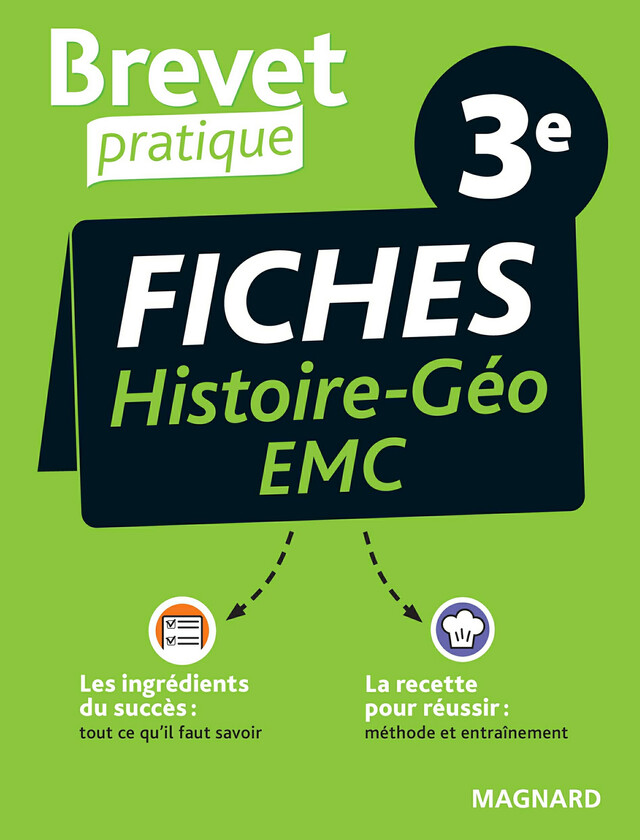 Brevet Pratique Fiches Histoire-Géographie-EMC 3e Brevet 2024 - Nadine Daboval - Magnard