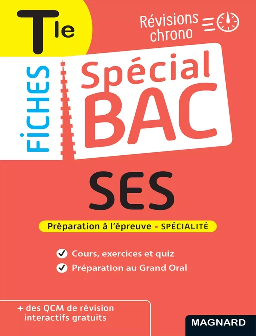 Spécial Bac Fiches SES Tle Bac 2025 - Céline Charles, Sophie Mattern - Magnard