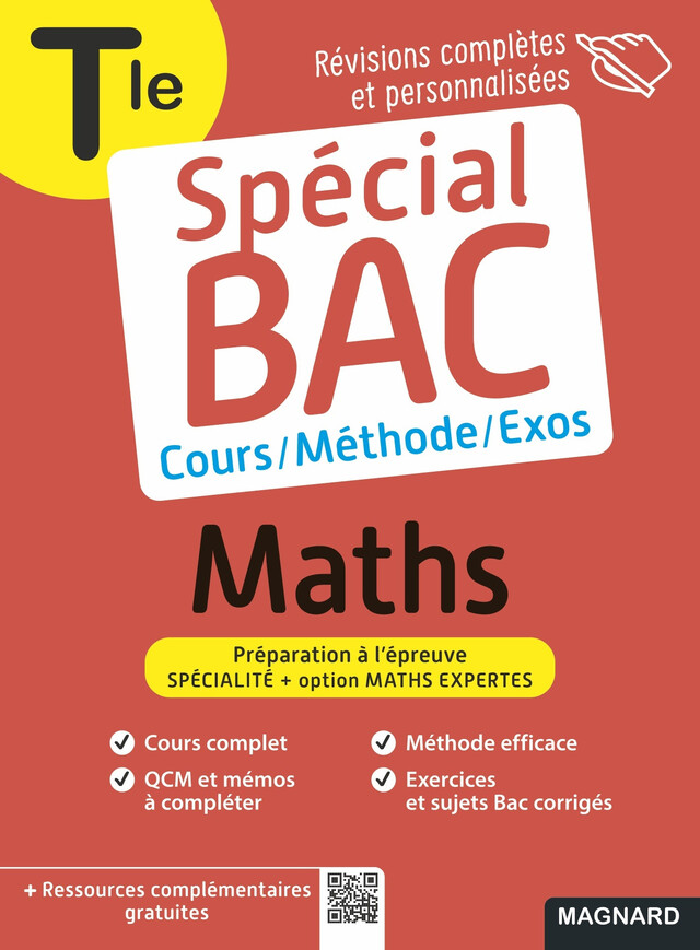 Spécial Bac 2023 : Maths - Tle - Cours, méthode, exos - Vito Punta - Magnard