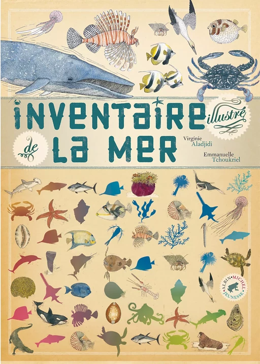 Inventaire illustré de la mer - Virginie Aladjidi - Albin Michel