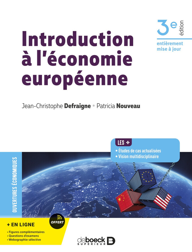 Introduction à l'économie européenne - Jean-Christophe Defraigne, Patricia Nouveau - De Boeck Supérieur