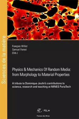 Physics and Mechanics of Random Media: from Morphology to Material Properties