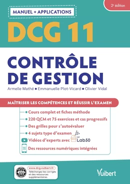 DCG 11- Contrôle de gestion : Manuel et Applications