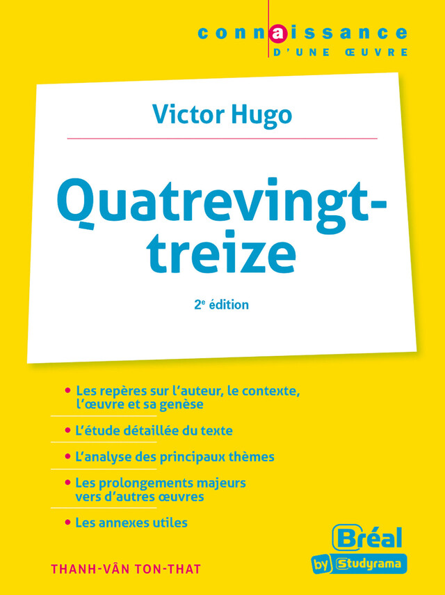 Quatrevingt-treize - Victor Hugo - Thanh-Vân Ton-That - Bréal