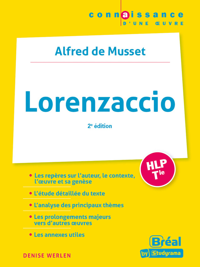 Lorenzaccio - Alfred de Musset - Denise Werlen - Bréal