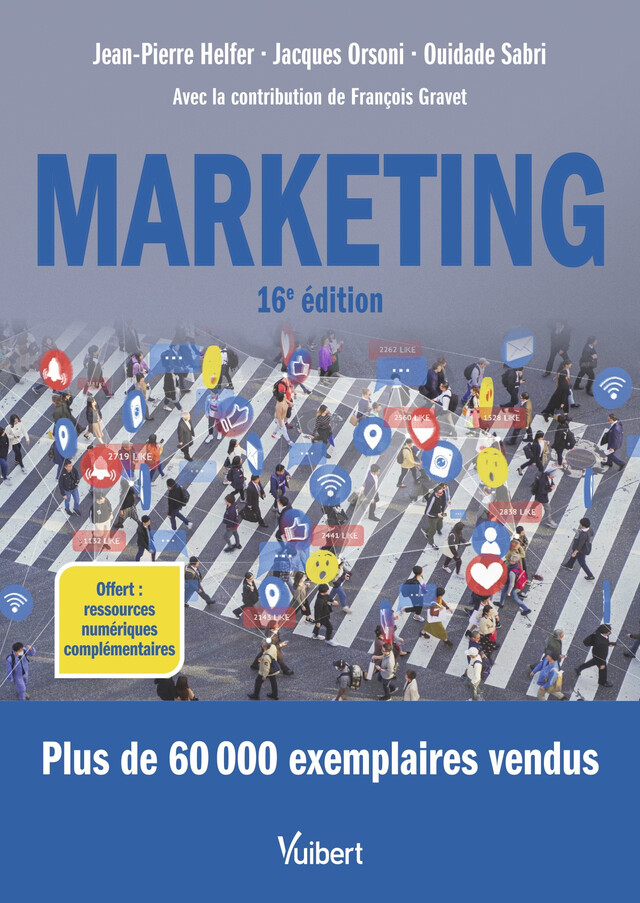 Marketing - Jean-Pierre Helfer, François Gravet, Jacques Orsoni, Ouidade Sabri - Vuibert