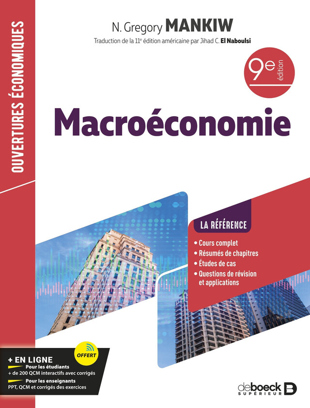 Macroéconomie - Gregory N Mankiw - De Boeck Supérieur