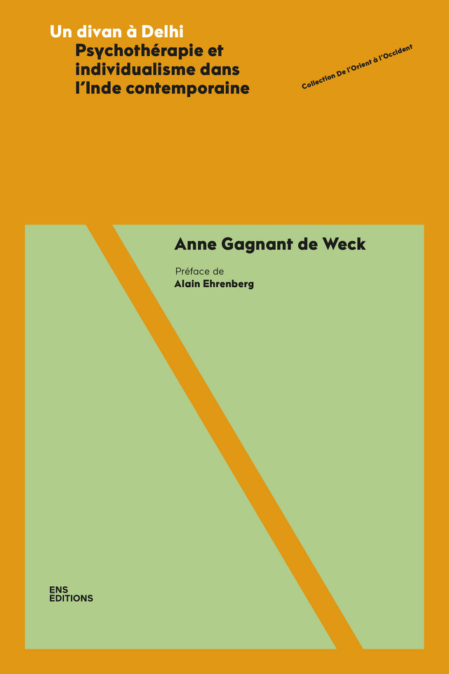 Un divan à Delhi - Anne Gagnant de Weck - ENS Éditions
