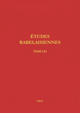 Études rabelaisiennes