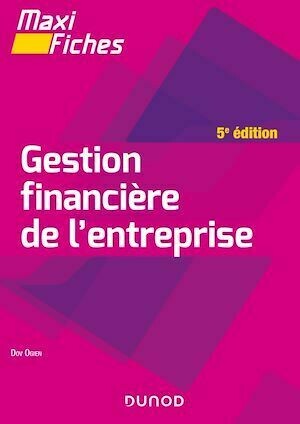 Maxi fiches - Gestion financière de l'entreprise - 5e éd. - Dov Ogien - Dunod