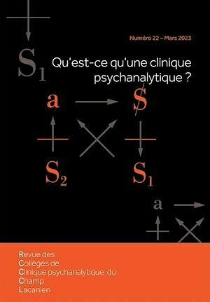 Revue des Collèges de Clinique psychanalytique du Champ Lacanien numéro 22 - Pierre Perez - Hermann