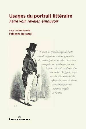 Usages du portrait littéraire - Fabienne Bercegol - Hermann