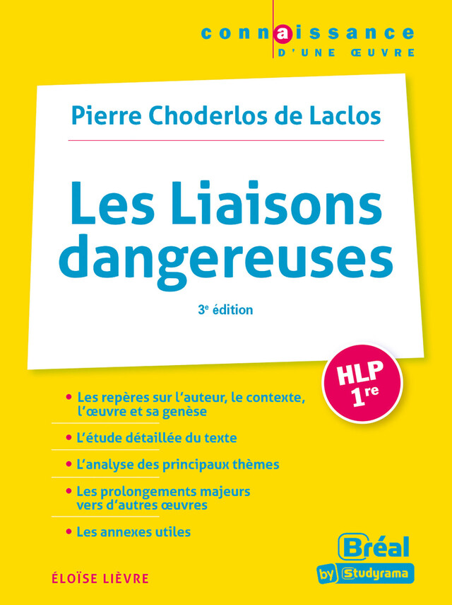 Les Liaisons dangereuses - Pierre Choderlos de Laclos - Eloïse Lièvre - Bréal