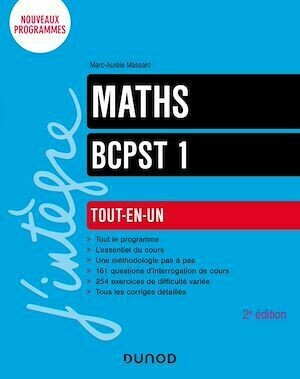 Maths tout-en-un BCPST 1 - Marc-Aurèle Massard - Dunod