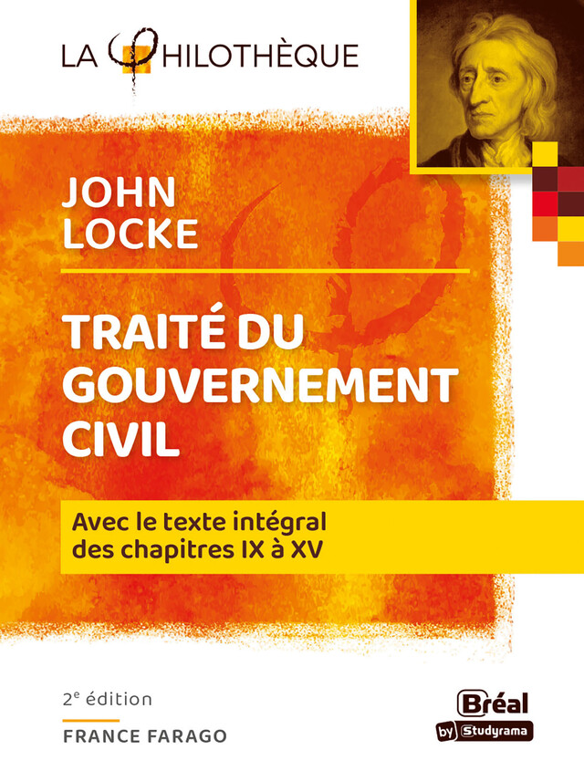 Traité du gouvernement civil - John Locke - France Farago - Bréal