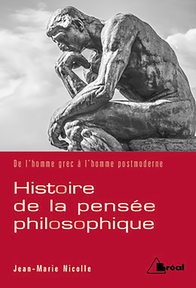 Histoire de la pensée philosophique : De l'homme grec à l'homme postmoderne - Jean-Marie Nicolle - Bréal