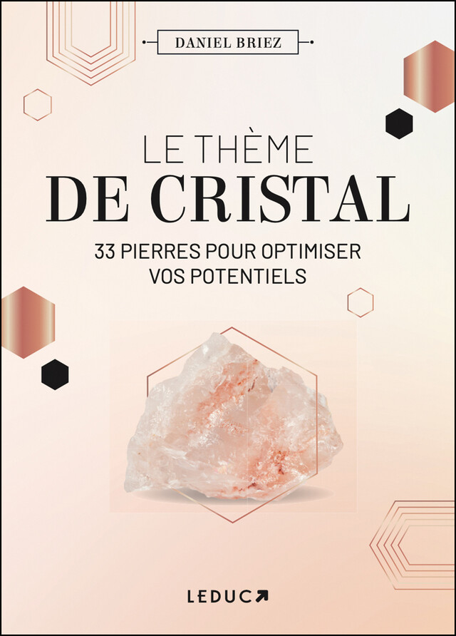 Le thème de cristal : 33 pierres pour optimiser vos potentiels - Daniel Briez - Éditions Leduc