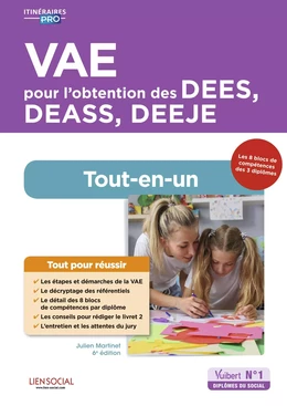 VAE pour l'obtention des DEES, DEASS, DEEJE - Préparation complète pour réussir sa formation