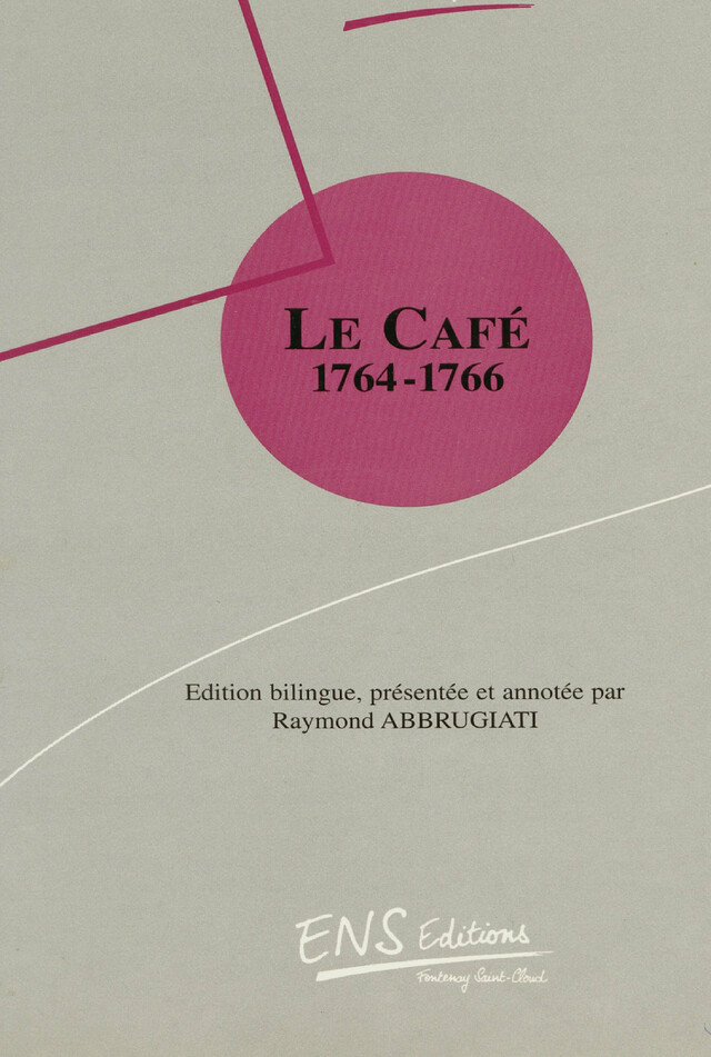 Le Café -  - ENS Éditions
