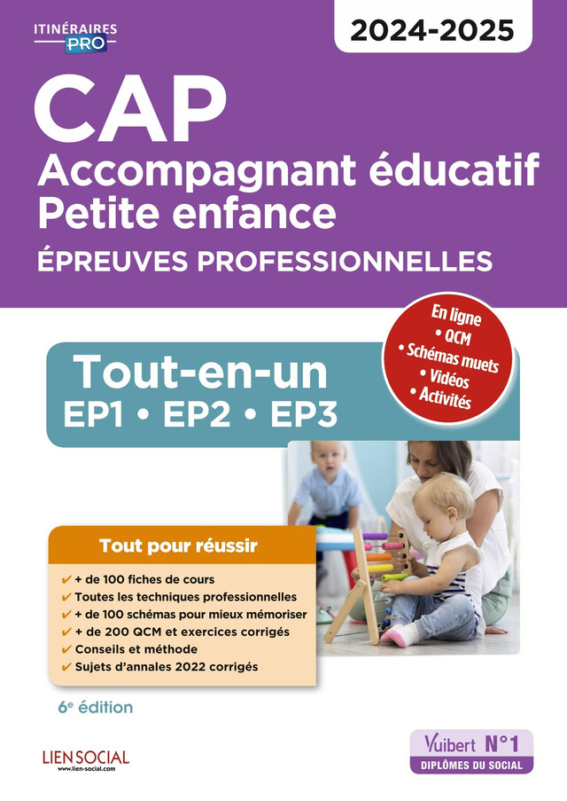 CAP Accompagnant éducatif petite enfance - Épreuves professionnelles - Irène Duchesne, Nelly Lellu, Virginie Pépin - Vuibert