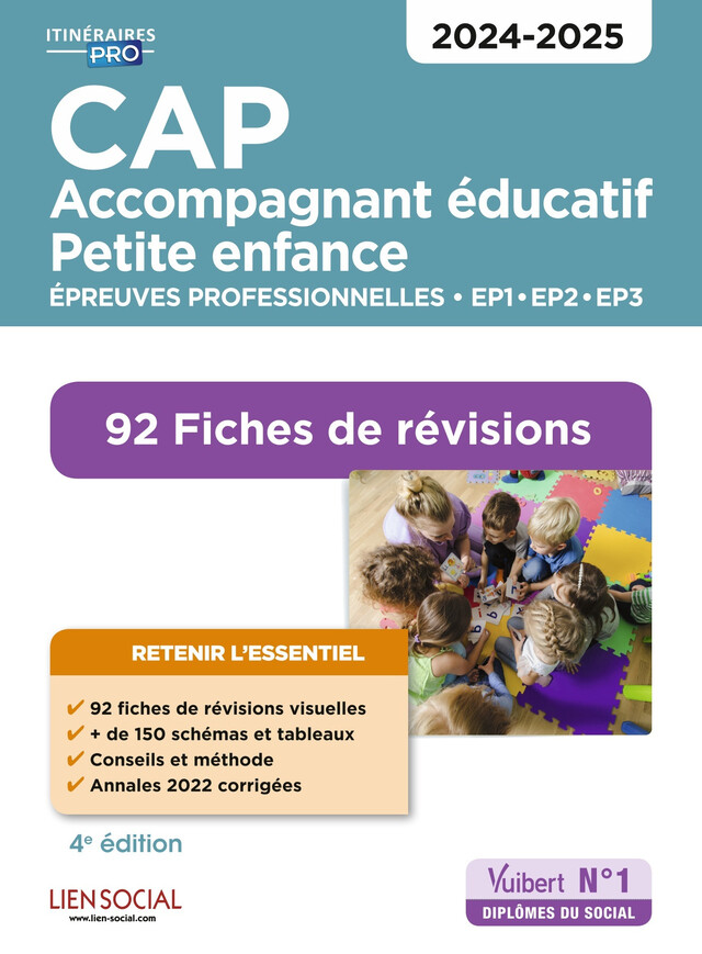 CAP Accompagnant éducatif petite enfance - Épreuves professionnelles - 2023-2024 - Virginie Châteaureynaud - Vuibert