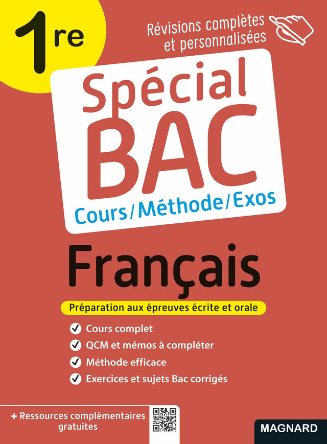Spécial Bac 2023 : Français - 1re - Cours, méthode, exos - Candice Zolynski - Magnard