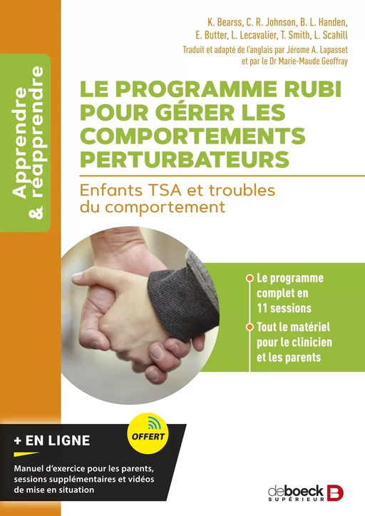 Le programme RUBI pour gérer les comportements perturbateurs - Karen Bearss, Cynthia R. Johnson - De Boeck Supérieur