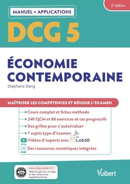 DCG 5 - Économie contemporaine : Manuel et Applications
