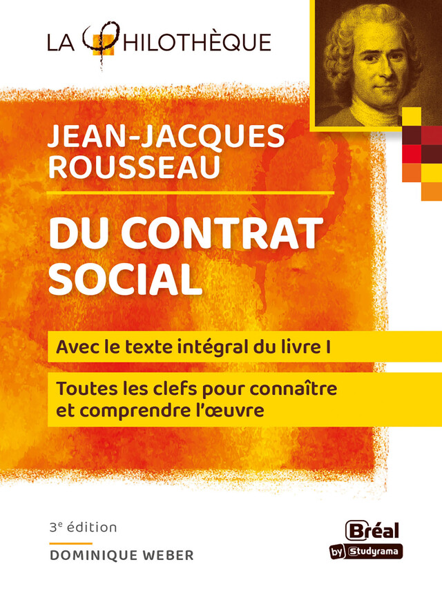 Du contrat social - Jean-Jacques Rousseau - Dominique Weber - Bréal