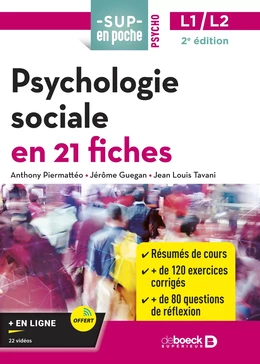 Psychologie sociale en 21 fiches - Licences 1 et 2