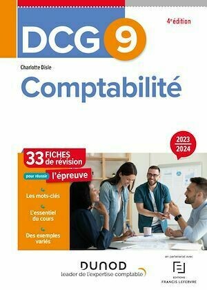 DCG 9 - Comptabilité - Fiches - 4e éd. - Charlotte Disle - Dunod