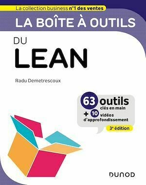 La boîte à outils du Lean - 3e éd. - Radu Demetrescoux - Dunod
