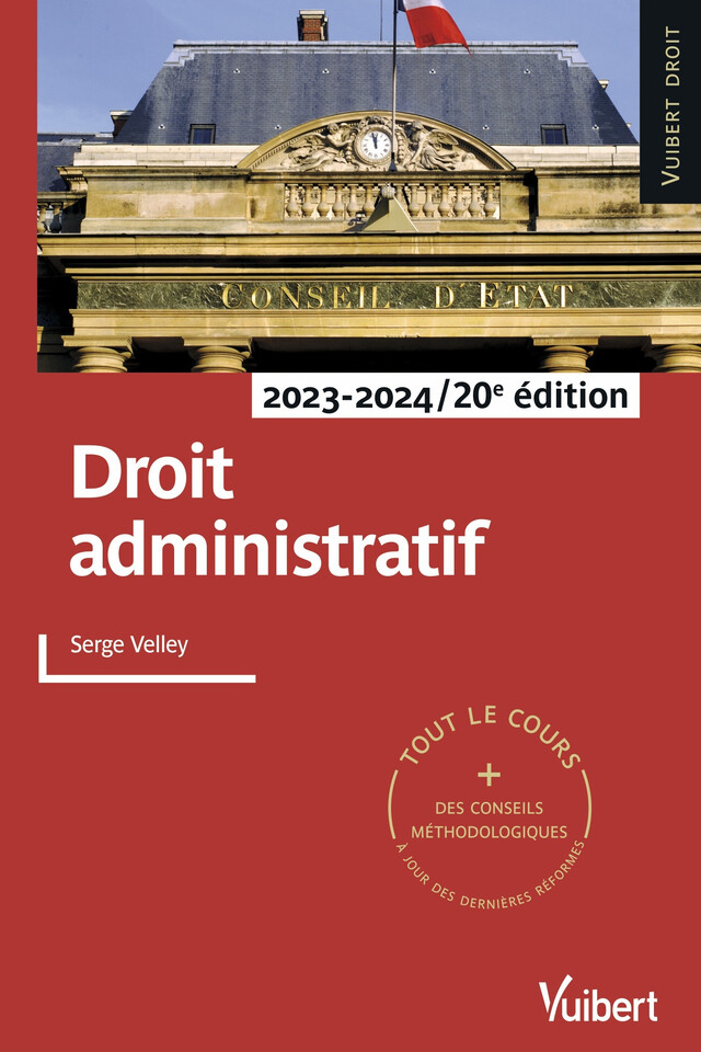 Droit administratif 2023/2024 - Serge Velley - Vuibert