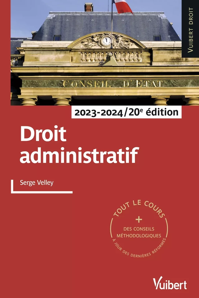 Droit administratif 2023/2024 - Serge Velley - Vuibert