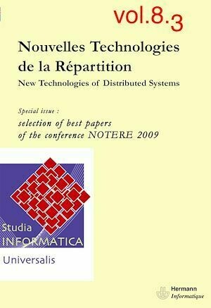 Studia Informatica Universalis n°8-3. New technologies of distributed systems - Ivan Lavallée, Abdel Obaïd - Hermann