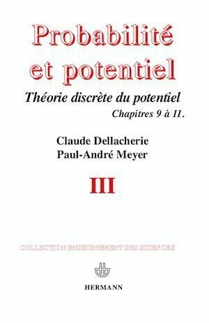 Probabilités et potentiel, Volume 3 - Claude Dellacherie, Paul-André Meyer - Hermann
