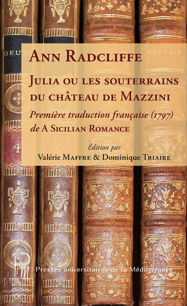Julia ou les souterrains du château de Mazzini - Ann Radcliffe - Presses universitaires de la Méditerranée