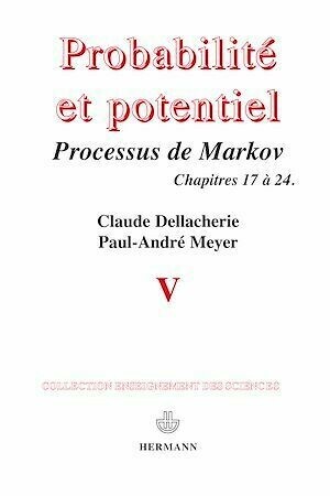 Probabilités et potentiel, Volume 5 - Claude Dellacherie, Paul-André Meyer, Bernard Maisonneuve - Hermann